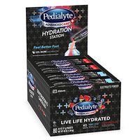 Pedialyte AdvancedCare Plus Hydration Station Multipack, Electrolyte Hydration Drink, 0.6-oz Electrolyte Powder Packets, 80 Count