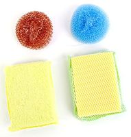 Clean Style 4-Piece Sponge Set, 1-Pack