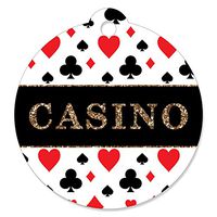 Las Vegas - Casino Party Favor Gift Tags (Set of 20)