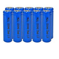 AAA Size ICR10440 3.7V 350MAH Lithium Ion Rechargeable Button Top Battery