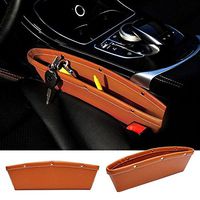 TUZECH Universal Car Side Storage Pure Leather Pouch