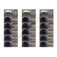 MAXELL CR2450 - 3 Packs of 5 Batteries + Two Free CR2450. 3 Volt Lithium. USA