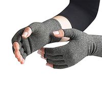 ACCDUER Arthritis Compression Gloves -Arthritis Pain Relief Hand Warmers for Women and Men,Gray