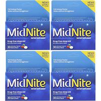 MidNite Herbal Sleep Supplement Chewable Tablets 30.0 ea. (Quantity of 4)