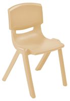 Kids Preschool Daycare Playroom 10"" School Stack Polypropylene Comfortable Resin Chair Sand Computer, Electronics