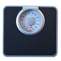 Mechanical Scale,Precision Bathroom Scale, Steel Plate Scale, Large Dial, Clear Reading,Measuring Weight up to 180 KG/390 LB, 150 KG/330LB
