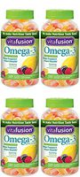 Vitafusion Omega-3 Gummies, 120 Count (4 Bottles)