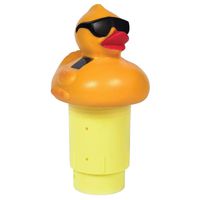 GAME 12001-BB Solar Light up Derby Duck Chlorinator, New Version
