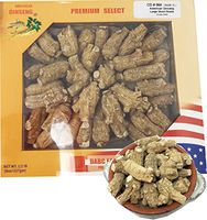 DOL Hand-Selected A Grade Cultivated Wisconsin American Ginseng Roots,Pearl Ginseng X-Large 美國威斯康辛州西洋參/花旗參 禮盒裝 066