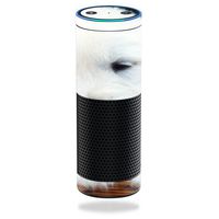 MightySkins Skin Compatible with Amazon Echo/Amazon Echo Plus wrap Cover Sticker Skins Puppy