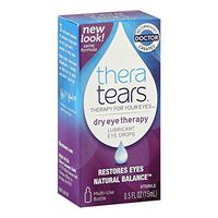 TheraTears Lubricant Eye Drops, 0.5-Ounce Bottle (Pack of 2)