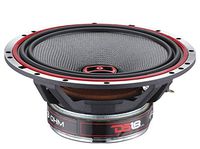 DS18 EXL- SQ6.5  6.5 inch, 3-Ohm, 2-Way High Sound Quality Coaxial Car Speakers - 400 Watts Max, Superior Bass Response Full Range Sound - set of 2