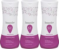 Summer's Eve Cleansing Wash | Simply Sensitive | 15 Ounce | Pack of 3 | pH-Balanced | Dermatologist and Gynecologist Tested