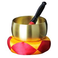 Famtasme Alms Bowl Wooden Knocker Musical Instruments Buddhist Supplies