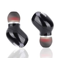 Wireless Earbuds, Mini Sports Wireless Bluetooth 5.0 Earphone Support 5H Playtime in-Ear Universal TWS Headphones with Mic for Sports, Fitness, Leisure, Driving, Office, etc. (Black)