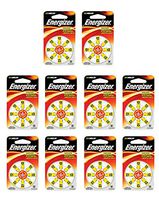 (80-Pack) Energizer Size 10 Hearing Aid Batteries EZ Turn Lock Tab