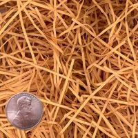 6oz Bag Caramel Cognac VERYFINE Fine Cut Gift Basket Shred Paper Grass Filler Bedding nfLG -455
