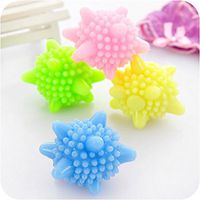 10pcs Solid Colorful Washing Ball Laundry Ball Dryer Balls