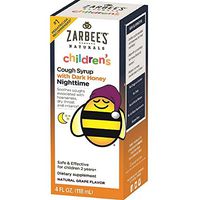 ZarBee's Naturals Children's Cough Syrup Nighttime, Grape 4 oz (Pack of 12)