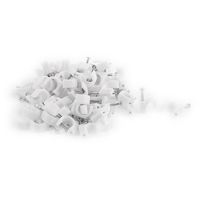 uxcell Cable Wire Clips Fixing Nails Fastener 8mm Diameter 85PCS