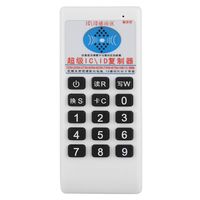 Handheld 125KHZ/250KHZ/375KHZ/500KHZ/13.56MHZ RFID IC/ID Card Reader Writer Copier Duplicator, Supports ISO 14443 Type A and B