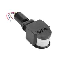 Outdoor Security PIR Body Motion Sensor 85-265V Infrared Human Body Motion Sensor Detector Inductor Switch for Led Floodlight