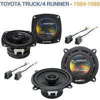 Compatible with Toyota Truck / 4 Runner 1984-1988 Factory Speaker Upgrade Harmony R4 R5 New