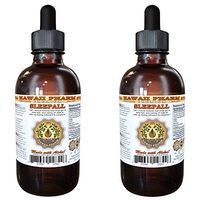 SLEEPALL - Hawaii Pharm's Fast Acting Extra Strength Sleep Aid Natural Premium Quality Liquid Extract Sleep Support Herbal Supplement 2x4 fl.oz