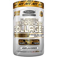 "MuscleTech Platinum 100% Hydrolyzed Collagen, Collagen Peptides, Unflavored, 1.5 Pounds"