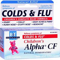 Boericke & Tafel Children's Alpha CF Colds/Flu 100 Tablet