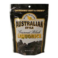 Wiley Wallaby Australian Style Gourmet Black Liquorice 10-ounce (Pack of 6)