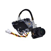 RunCam Split 3 Nano FPV Camera FOV 165 Degree DC 5-20V M12 Lens 1080P HD Recording WDR NTSC PAL Switchable for FPV Racing Drone Black