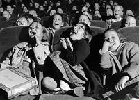 Avanti Historic America Blank Notecards, Kids at the Saturday Matinee, 10-Count