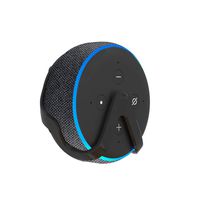 SimplylinOutlet Hanger Stand Outlet Wall Mount Holder Holder for Echo Dot 3rd Generation (Black)