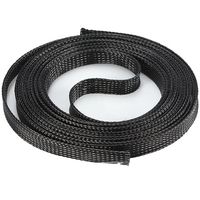 12mm Braided Expandable Auto Wire Cable Gland Sleeving High Density Sheathing 1/2/5/10M For Choice