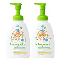 Babyganics Foam Shampoo And Body Wash Fragrance Free, 16 Ounce, 2 Pack