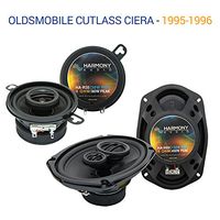 Compatible with Oldsmobile Cutlass Ciera 1995-1996 Factory Speaker Upgrade Harmony Speakers New