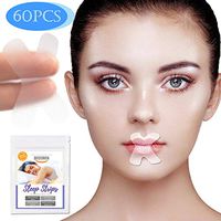 Decemen Mouth Tape for Sleeping, Anti Snore Sleep Strips Self Adhesive for Snoring Relief and Sleeping Quality Improvement, 60 PCS