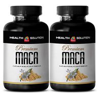 Maca supplement organic - PREMIUM MACA 1300MG - stamina and libido booster (2 Bottles)