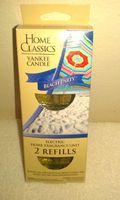 Yankee Candle Home Classics Electric Home Fragrance 2 Refills (Beach Party)