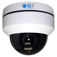 GW Security H.265 5MP Super HD 1920P IP High Speed Onvif Network PoE Dome PTZ Camera 5X Optical Zoom Waterproof Vandalproof Outdoor/Indoor