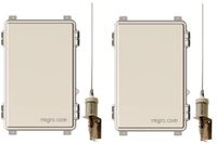 Electrodepot Wireless Tank Level Monitor Controller, Remote Well Pump Control Kit, 2 Channel, 12VDC - 120/220VAC