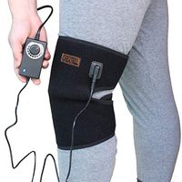 Creatrill Knee Heating Pad - Temperature Free Adjustable Heated Brace Support Wrap for Arthritis, Chronic Joint Pain, Tendinitis, Kneecap Dislocation, Torn Ligament, ACL, Hot Therapy