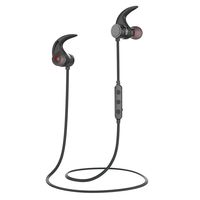 Bluetooth Headphones, AWEI Best Smart Magnet Switch Wireless Sports Earphones w/Mic IPX4 Waterproof HD Stereo Sweatproof in-Ear Earbuds for Gym Workout 10 Hour Battery (Black)