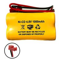 Sure-Lites SL026155 SL-026155 SL-026-155 Max Power Ni-CD AA 1000mAh 4.8v NiCd NiCad Exit Sign Emergency Light Battery Pack