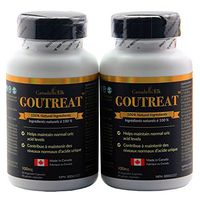 Canada Elk Goutreat - Canada's #1 Uric Acid Cleanser, Relieve The Pain and Inflammation Associated with Gout and Arthritis, 12 Natural Proven Ingredients, 180 Veggie Capsule