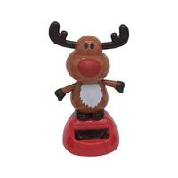 CreazyBee Solar Powered Dancing Swinging Animated Dancer Toy Car Windowsill Decoration New (E)