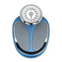 Lcxliga Analog Mechanical Dial Bathroom Scale,Easy to Read Measurements Cold Rolled Steel Precision Body Weight Scales,400 Lb.