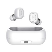 QCY T1 T1C True Wireless Earbuds with Uncapped Charging Case, TWS 5.0 Bluetooth Headphones, Black