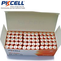 Pkcell AA Size 1.5V Alkaline Batteries LR6 MN1500 (60pc)